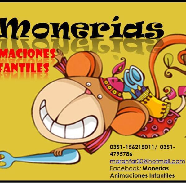Monerías Animaciones de Fiestas Infantiles