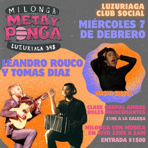 MILONGA METE Y PONGA