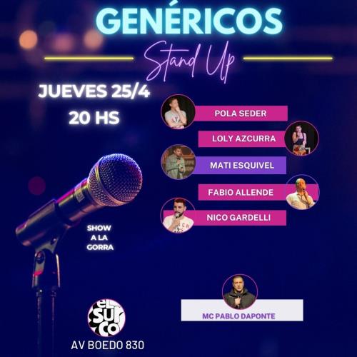 ✨GENÉRICOS✨ Stand Up