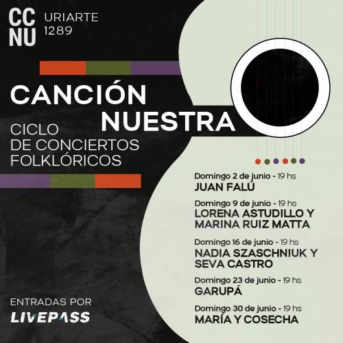 Ciclo de conciertos folklóricos "Nuestra Canción"