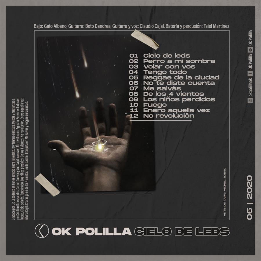 Ok Polilla presenta su nuevo album “Cielo de Leds”
