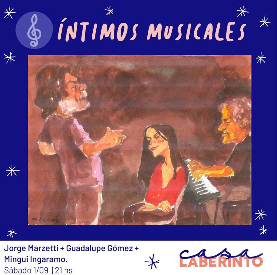 Música Y Poesía Jorge Marzetti- Mingui Ingaramo- Guadalupe Gómez