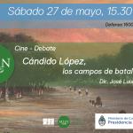 Cine debate sobre el documental “Cándido López, los campos de batalla”