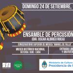 Concierto del Ensamble de Percusión