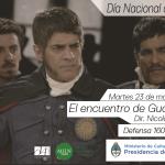 Proyección de "El encuentro de Guayaquil"