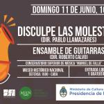 Concierto del quinteto de bronces “Disculpe las Molestias Brass Band”.