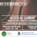 Ciclo Musicátedras: Concierto Octeto de cuerdas