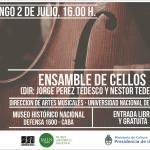 Ensamble de Cellos de la Dirección de Artes Musicales de la UNA