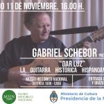 Concierto de guitarra de Gabriel Schebor