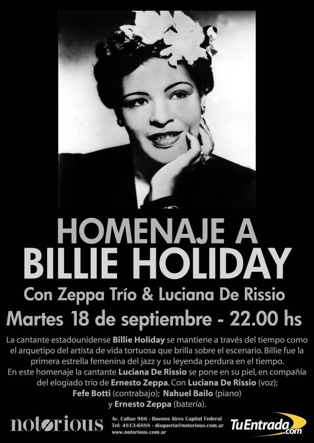 Homenaje a Billie Holiday