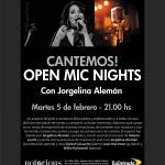 Open Mic Nights - Cantemos