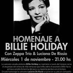 Homenaje a Billie Holiday