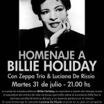 Homenaje a Billie Holiday