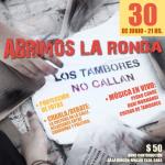 Abriendo la Ronda - Encuentro Candombero- Los Tambores No Callan
