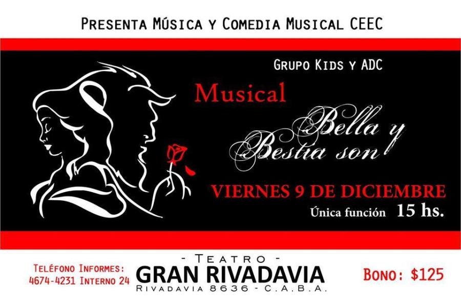 Musical: "Bella y Bestia son"