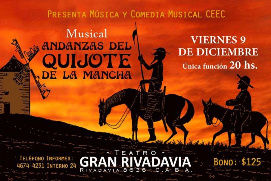 Musical “Andanzas del Quijote de la Mancha”