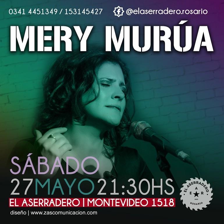 MERY MURÚA presenta su disco SAL en Rosario
