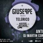  GIUSEPPE presenta TELÚRICO  - Show eléctrico, acústicos abstenerse-