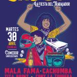 Mala Fama y Cachumba en la Sabor del Trabajador / 30 de abril