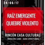 Raíz Emergente y Quiebre Violento En Vivo
