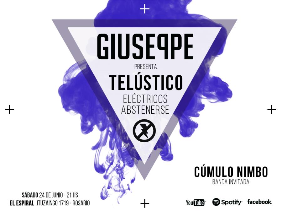 GIUSEPPE presenta "Telústico, eléctricos abstenerse"