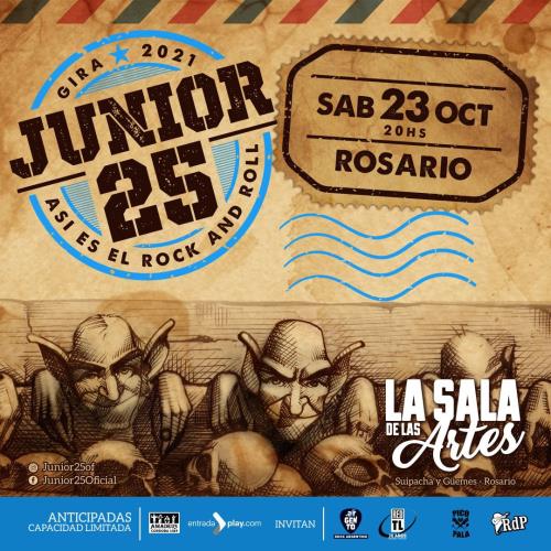 ¡Junior 25 en Rosario!