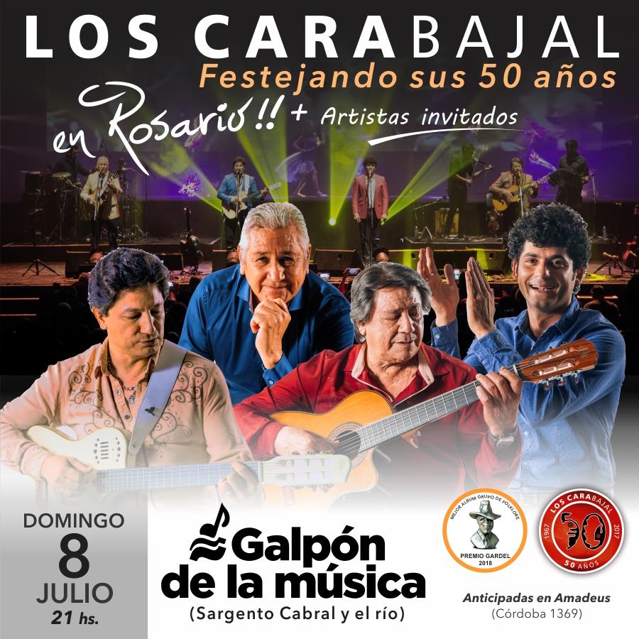 LOS CARABAJAL festejan sus 50 AÑOS en ROSARIO!