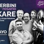 Emiliano Zerbini y el Cuerteto Karê en la peña del Galpón de la música