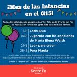 ¡𝐌𝐞𝐬 𝐝𝐞 𝐥𝐚𝐬 𝐈𝐧𝐟𝐚𝐧𝐜𝐢𝐚𝐬 𝐞𝐧 𝐞𝐥 𝐆𝟏𝟓!