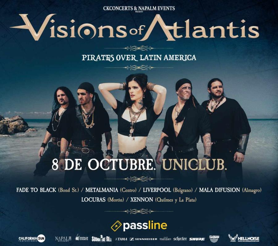 Visions of Atlantis regresa a la Argentina