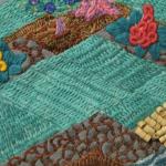 Mujeres bordadoras en el Museo