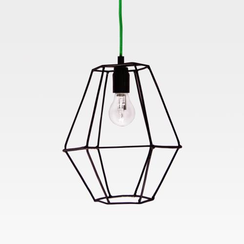 HOLUZ Hexagonal | Lámpara de hierro reciclado