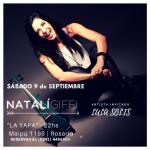 NATALÍ GIFFI presenta "OJALÁ" su nuevo disco - Sábado 9 de septiembre