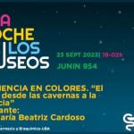 Disertación de Marìa Beatriz Cardoso:  "El color: desde las cavernas a la Farmacia"