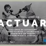 Actuar: taller de verano