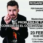 Fer Sanjiao presenta: Masterclass de Stand Up en Rosario
