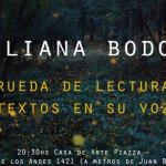 Rueda de lecturas de Lilliana Bodoc