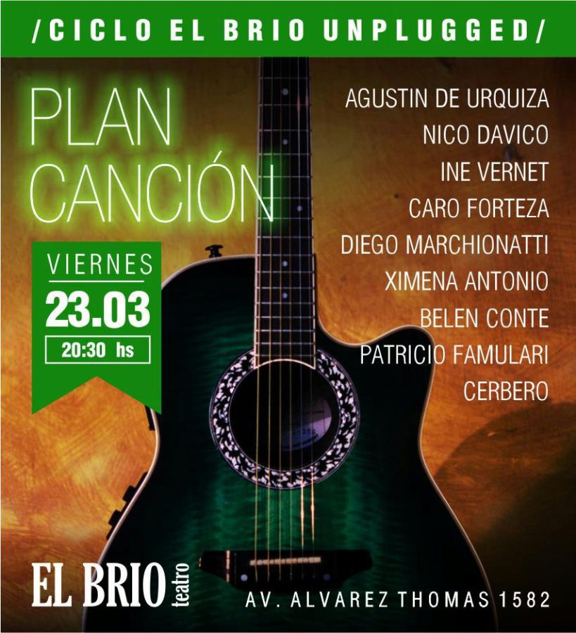 Plan Cancion en "El Brio Unplugged"