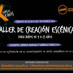 Taller de creación escénica para niños de 9 a 13 años