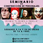 Seminario Intensivo de Construcción de personajes