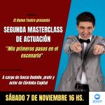 Masterclass de Teatro junto a El Domo Teatro 
