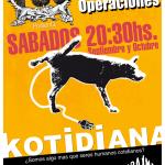 TEATRO SANITARIO DE OPERACIONES PRESENTA: KOTIDIANA. ¿ SOMOS ALGO MAS QUE HUMANOS KOTIDIANOS?