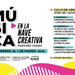 Música en la Nave Creativa / 2° Fecha Viernes 15 Ícaros del Azar