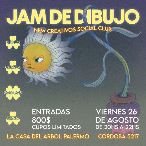 Jam de dibujo y encuentro de ilustradores