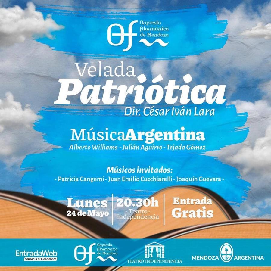 Orquesta Filarmónica de Mendoza: VELADA PATRIÓTICA