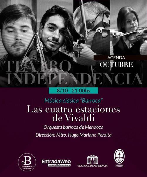 Orquesta Barroca de Mendoza: Las cuatro estaciones de Vivaldi