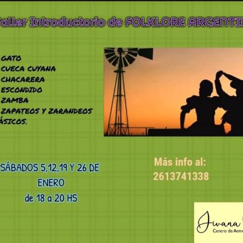 Taller introductorio de folklore argentino