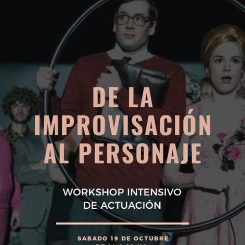 Workshop intensivo de improvisación y creación de personajes