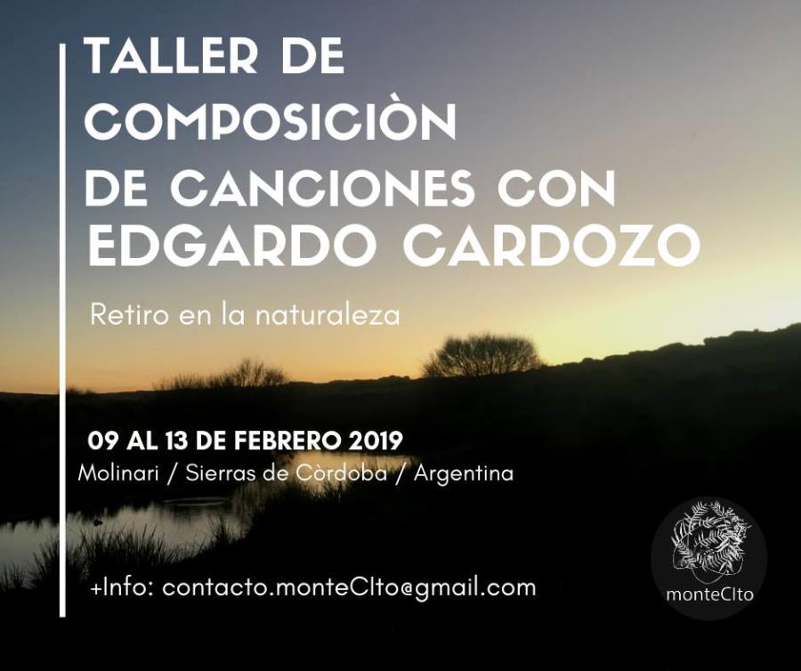 Taller de Composición de Canciones con Edgardo Cardozo