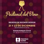 Peatonal del Vino, ¡brindis de buenos deseos!